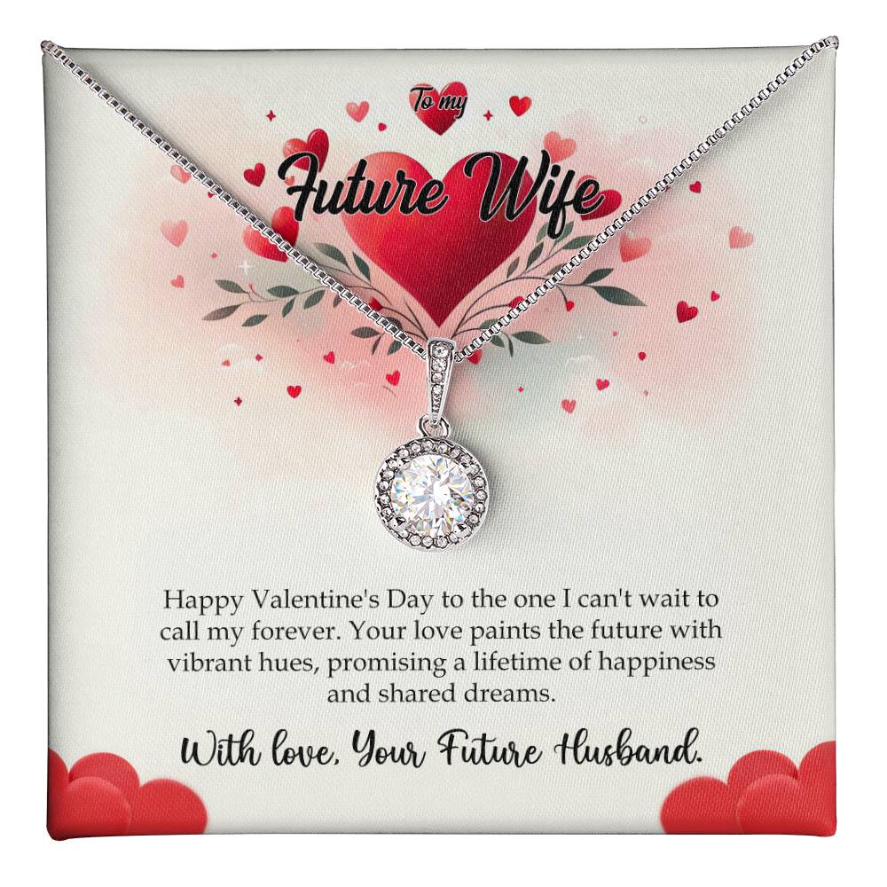 Valentine-st11d  Eternal Hope Necklace, Gift to my Future Wife with Beautiful Message Card