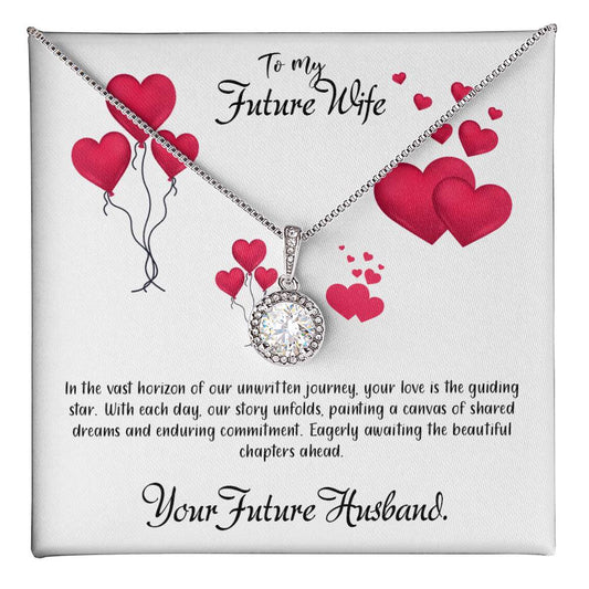 valentine-11d  Eternal Hope Necklace, Gift to my Future Wife with Beautiful Message Card