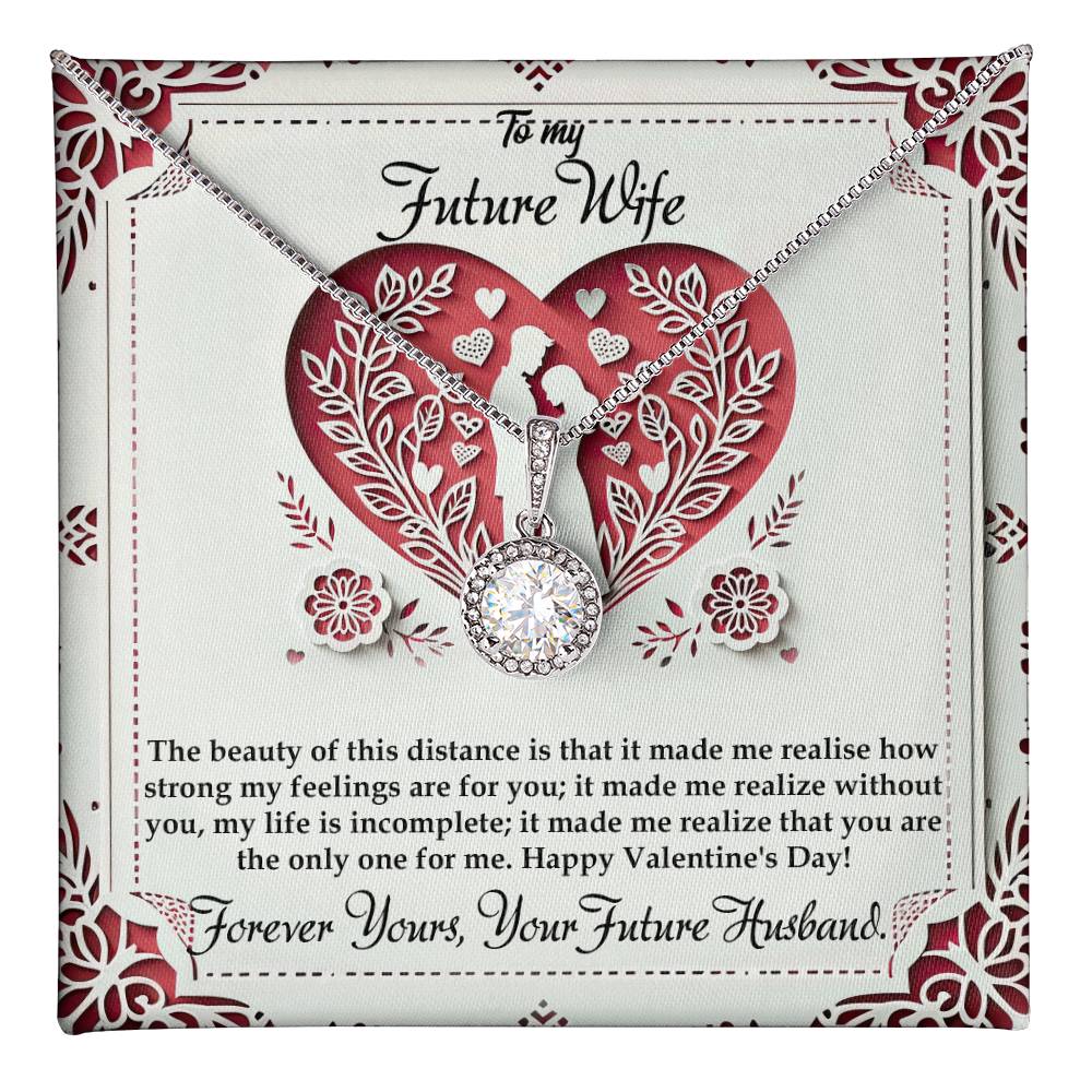 Valentine-st16d  Eternal Hope Necklace, Gift to my Future Wife with Beautiful Message Card