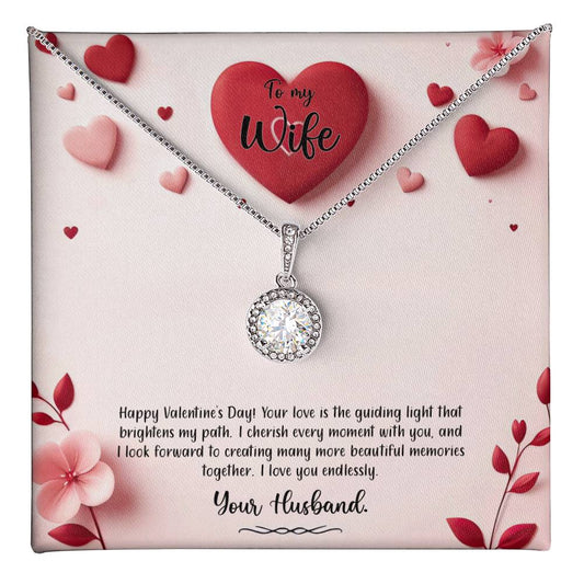 Valentine-st6a Eternal Hope Necklace, Gift to my Wife with Beautiful Message Card.