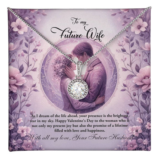 Valentine-st26d  Eternal Hope Necklace, Gift to my Future Wife with Beautiful Message Card