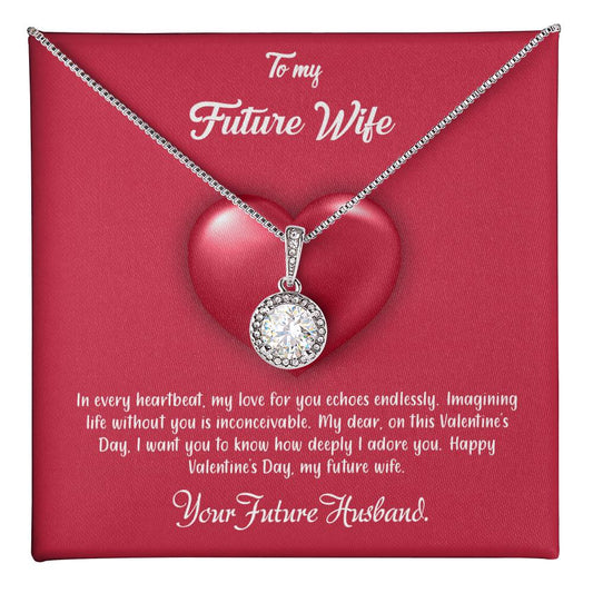 valentine-35d  Eternal Hope Necklace, Gift to my Future Wife with Beautiful Message Card