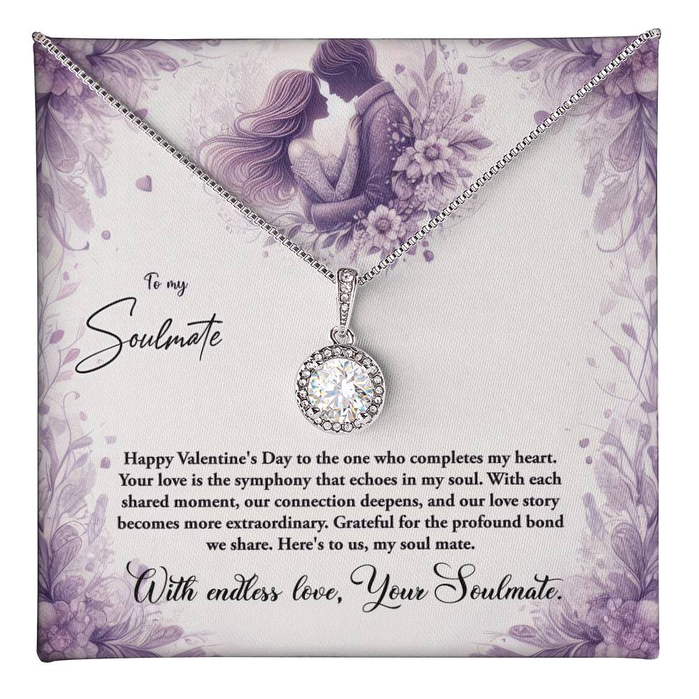 Valentine-st10b Eternal Hope Necklace, Gift to my Soulmate with Beautiful Message Card