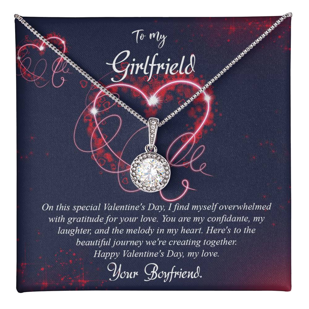 valentine-7c Eternal Hope Necklace, Gift to my Girlfriend with Beautiful Message Card