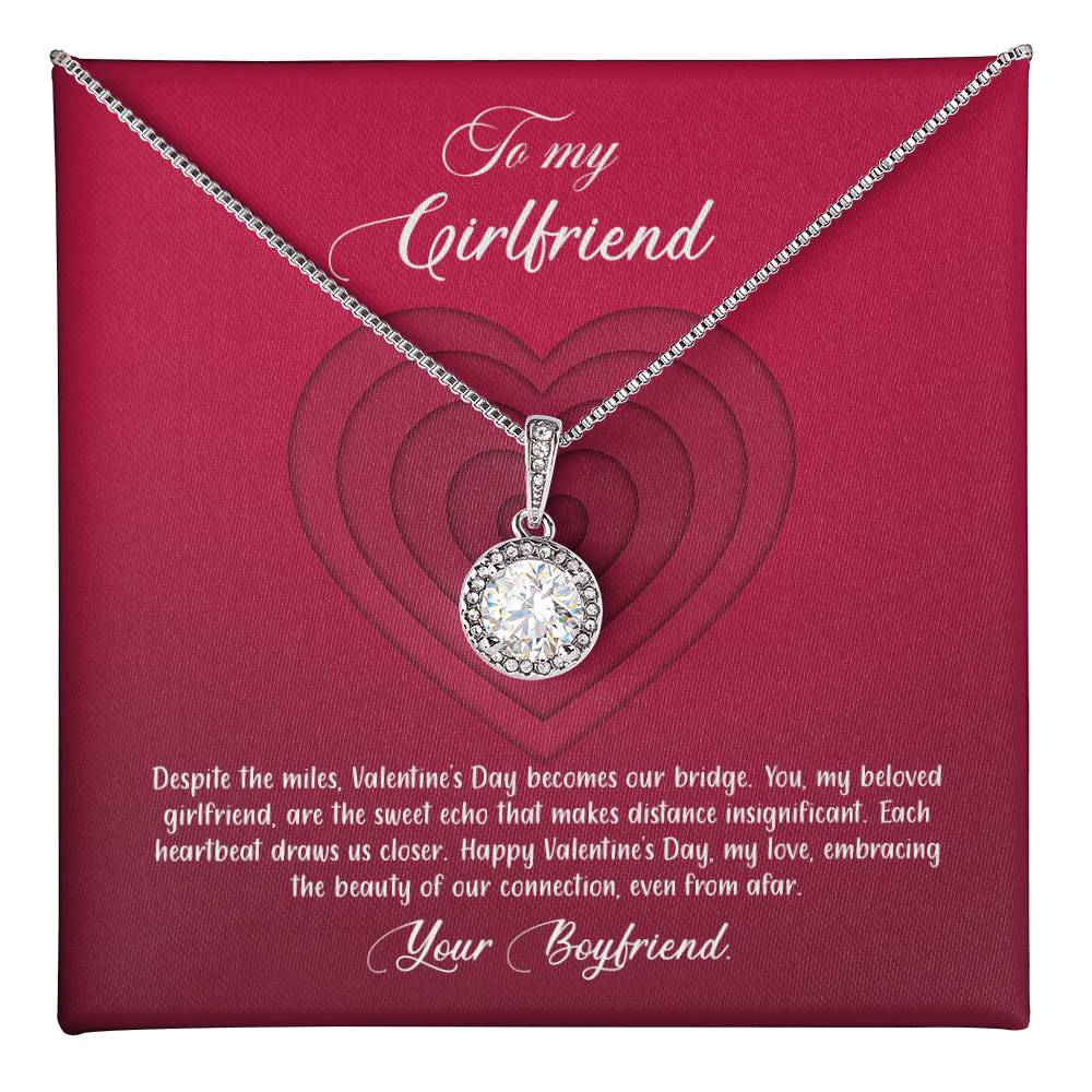 valentine-9c Eternal Hope Necklace, Gift to my Girlfriend with Beautiful Message Card