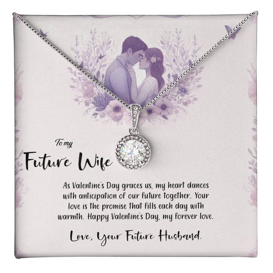 Valentine-st14d  Eternal Hope Necklace, Gift to my Future Wife with Beautiful Message Card