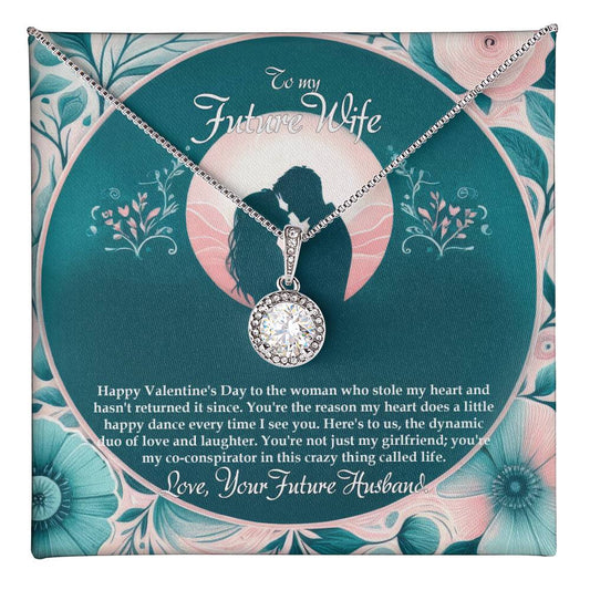 Valentine-st32d  Eternal Hope Necklace, Gift to my Future Wife with Beautiful Message Card