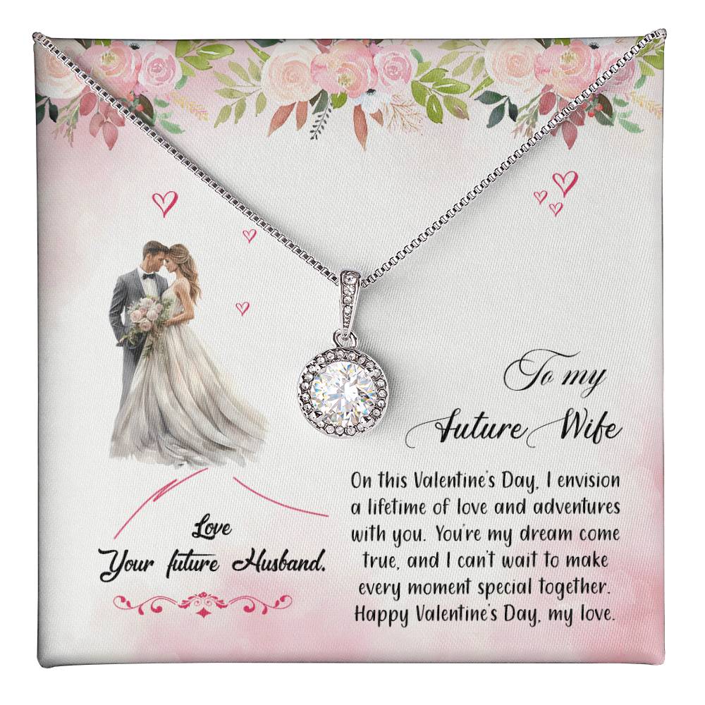 valentine-6d  Eternal Hope Necklace, Gift to my Future Wife with Beautiful Message Card