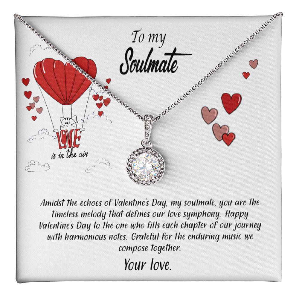 valentine-24b Eternal Hope Necklace, Gift to my Soulmate with Beautiful Message Card