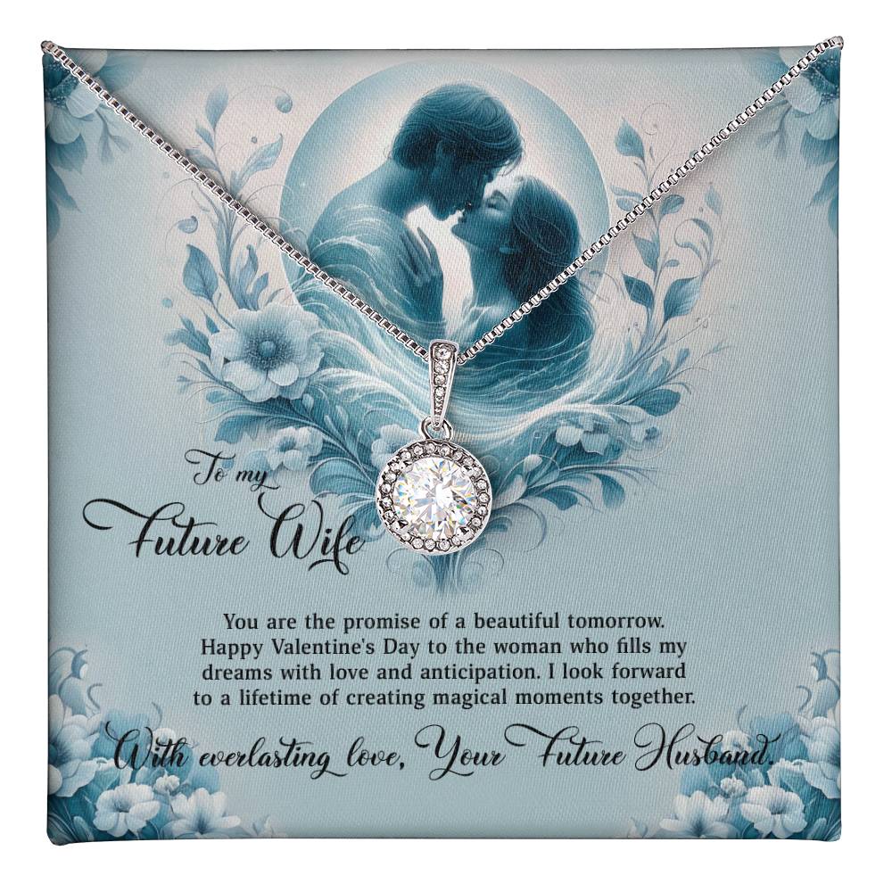 Valentine-st29d  Eternal Hope Necklace, Gift to my Future Wife with Beautiful Message Card