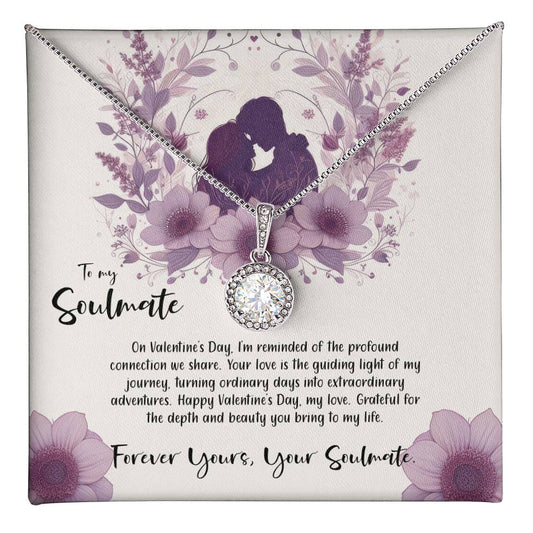 Valentine-st9b Eternal Hope Necklace, Gift to my Soulmate with Beautiful Message Card