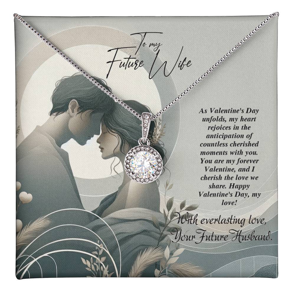 Valentine-st22d  Eternal Hope Necklace, Gift to my Future Wife with Beautiful Message Card