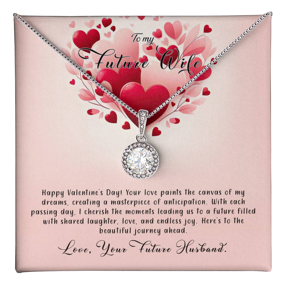 Valentine-st8d  Eternal Hope Necklace, Gift to my Future Wife with Beautiful Message Card