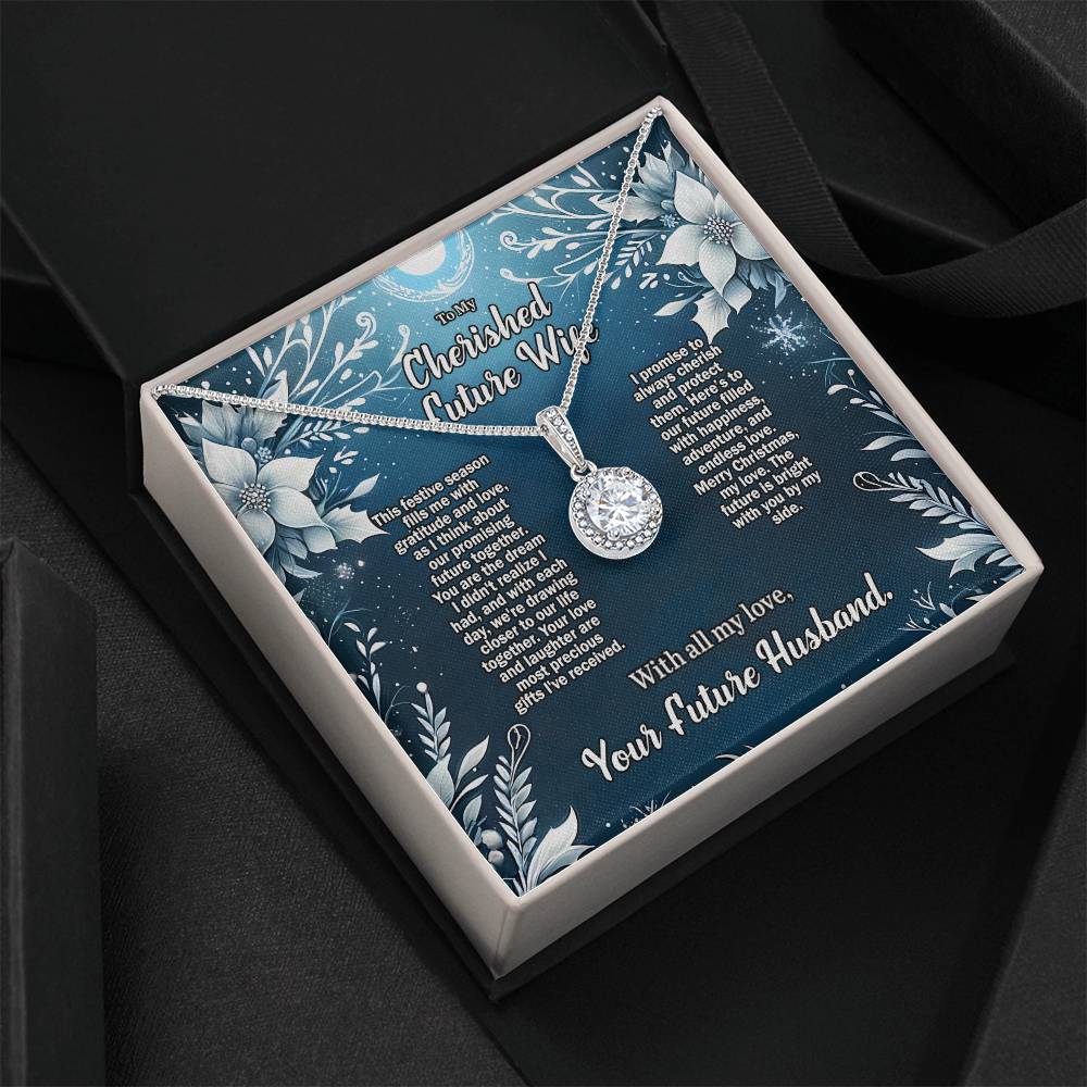 4046b Eternal Hope Necklace, Gift to my Future Wife with Beautiful Message Card