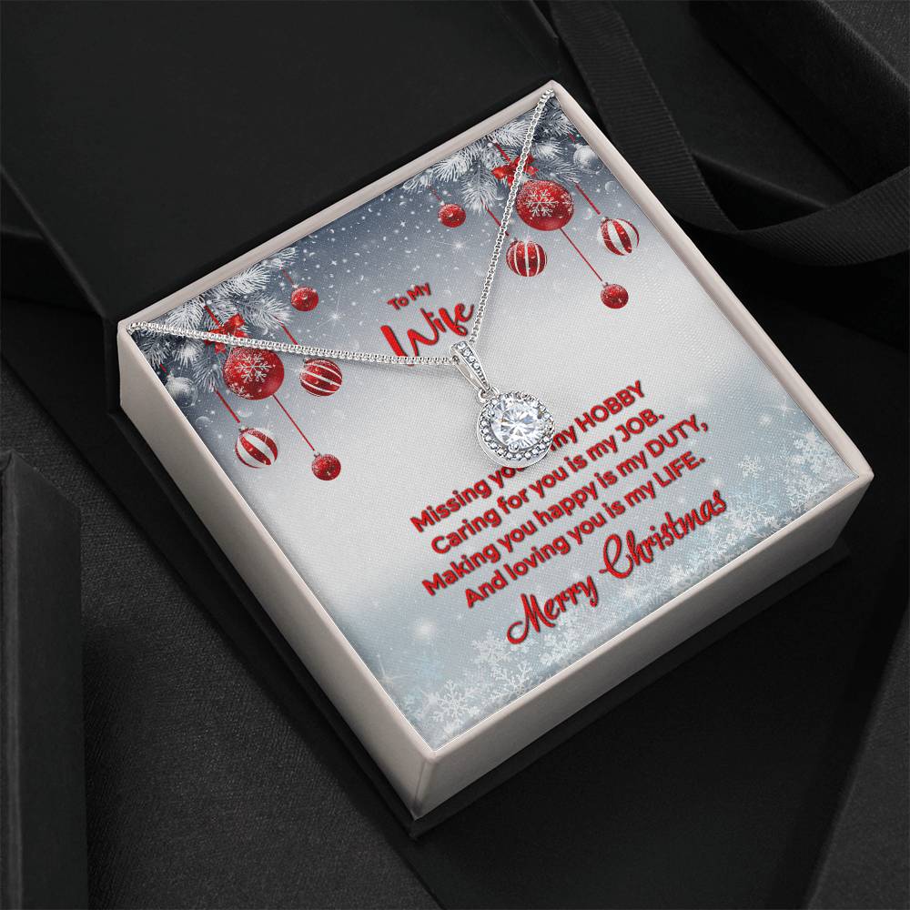 4012 Eternal Hope Necklace, Gift to My Wife with Beautiful Message Card