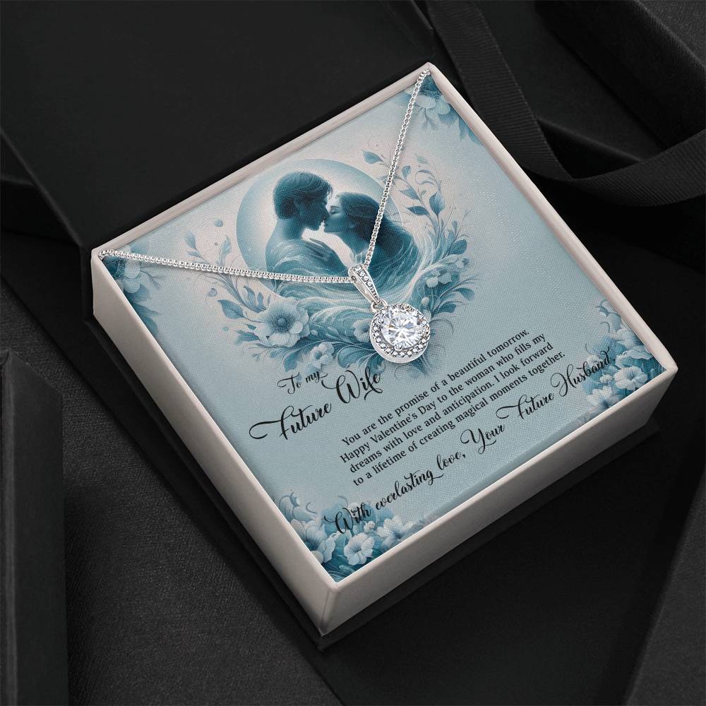 Valentine-st29d  Eternal Hope Necklace, Gift to my Future Wife with Beautiful Message Card