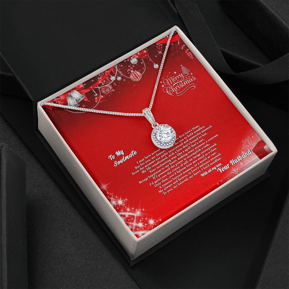 4007a Eternal Hope Necklace, Gift to My Soulmate with Beautiful Message Card