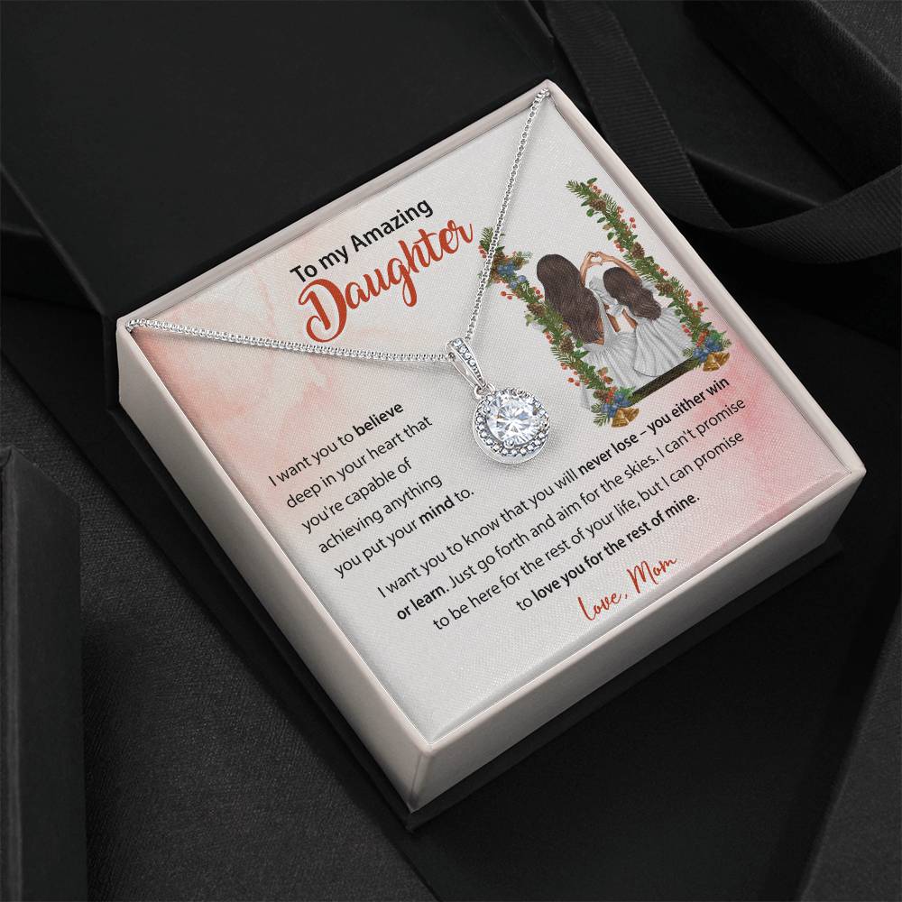 94683c Eternal Hope Necklace, Gift to my Daughter with Beautiful Message Card