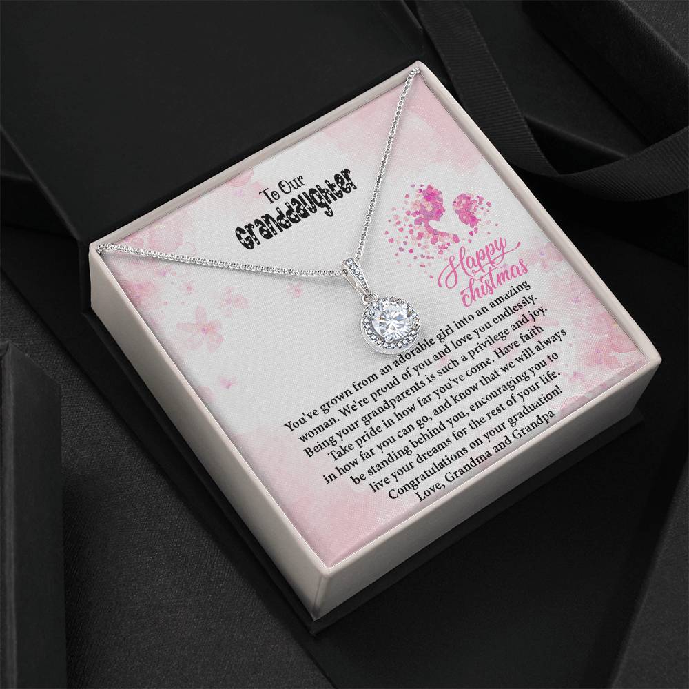 4020 d Eternal Hope Necklace, Gift to my Granddaughter with Beautiful Message Card