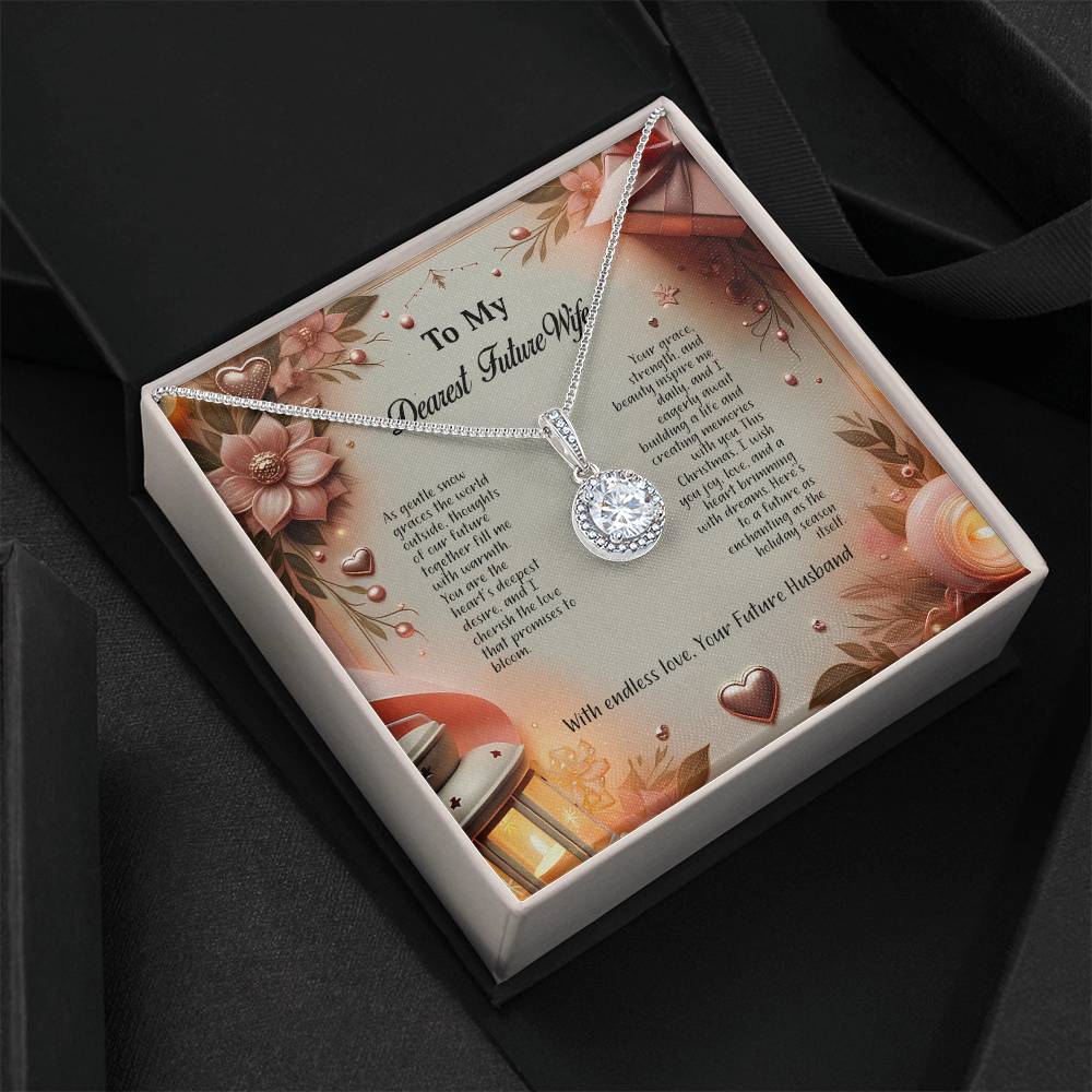 4044b Eternal Hope Necklace, Gift to my Future Wife with Beautiful Message Card