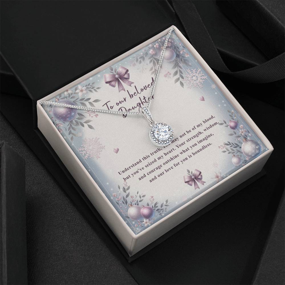 95784 a Eternal Hope Necklace, Gift to my Daughter with Beautiful Message Card