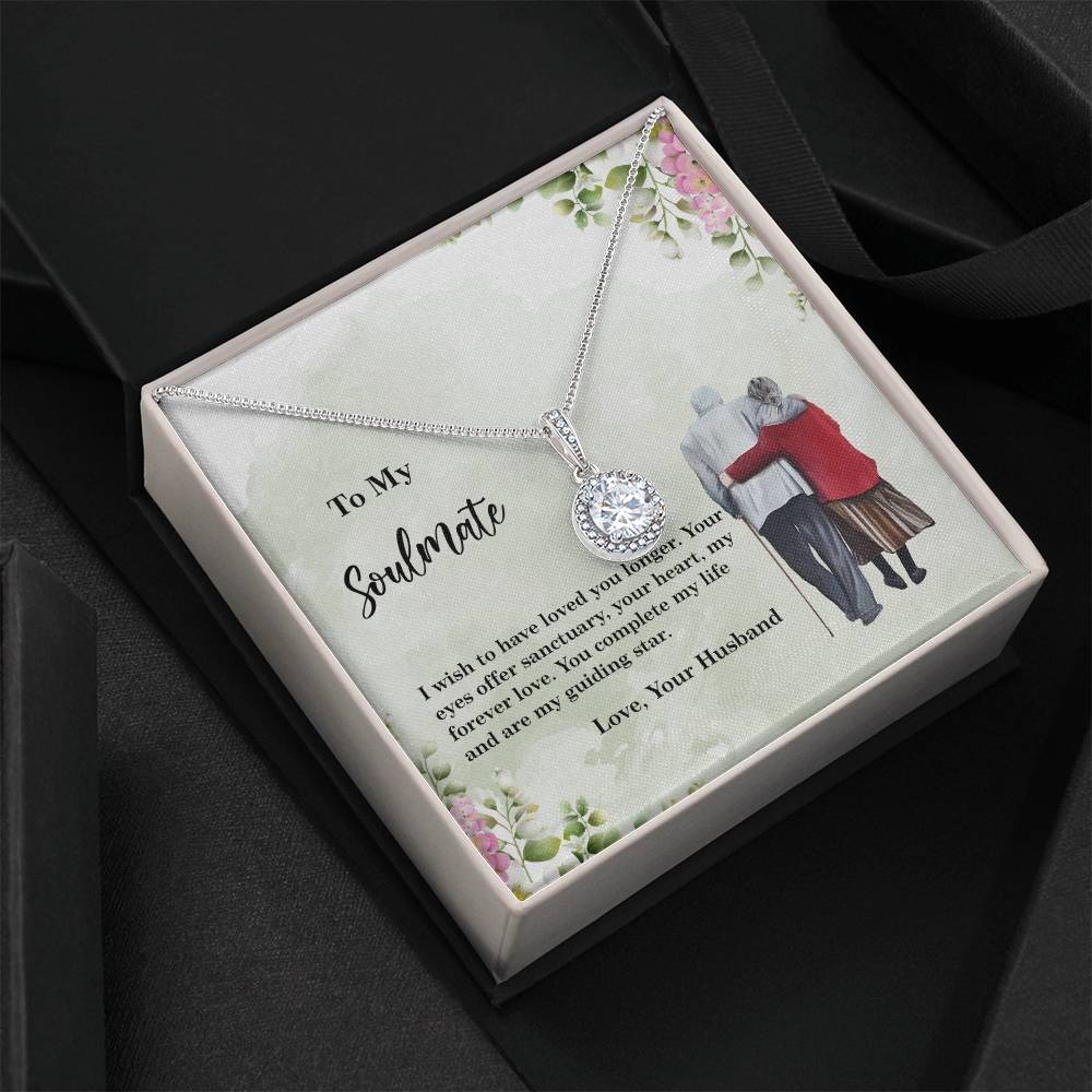 4028c Eternal Hope Necklace, Gift to My Soulmate with Beautiful Message Card