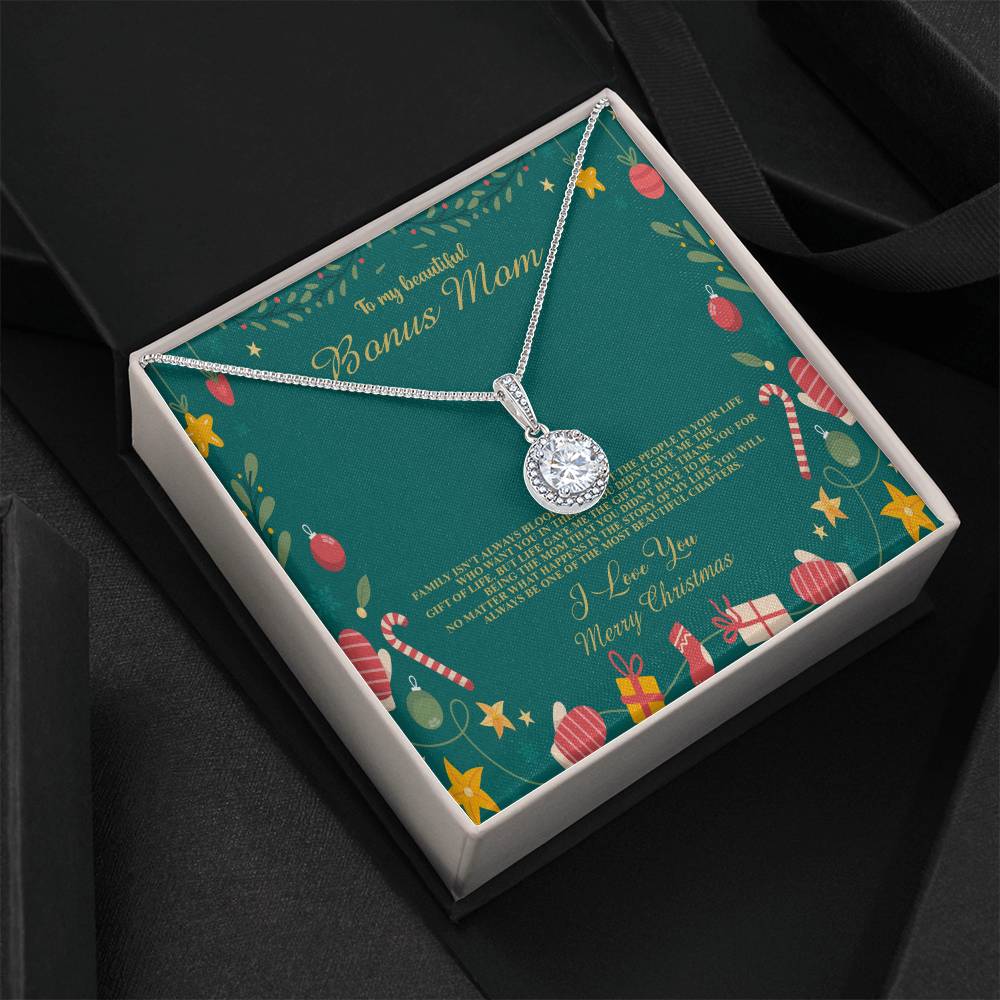 94098c Eternal Hope Necklace, Gift to my Stepmom with Beautiful Message Card