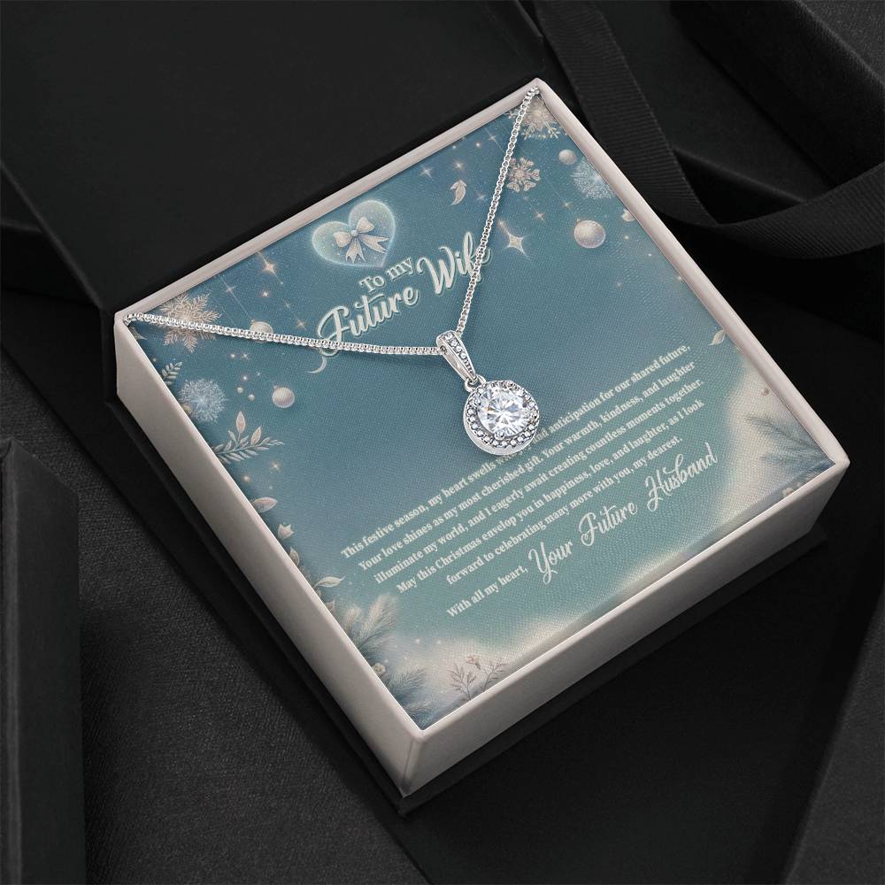 4045 (3) Eternal Hope Necklace, Gift to my Future Wife with Beautiful Message Card