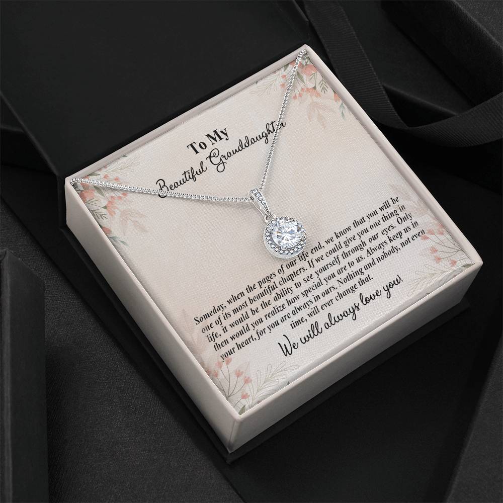 4025d Eternal Hope Necklace, Gift to my Granddaughter with Beautiful Message Card