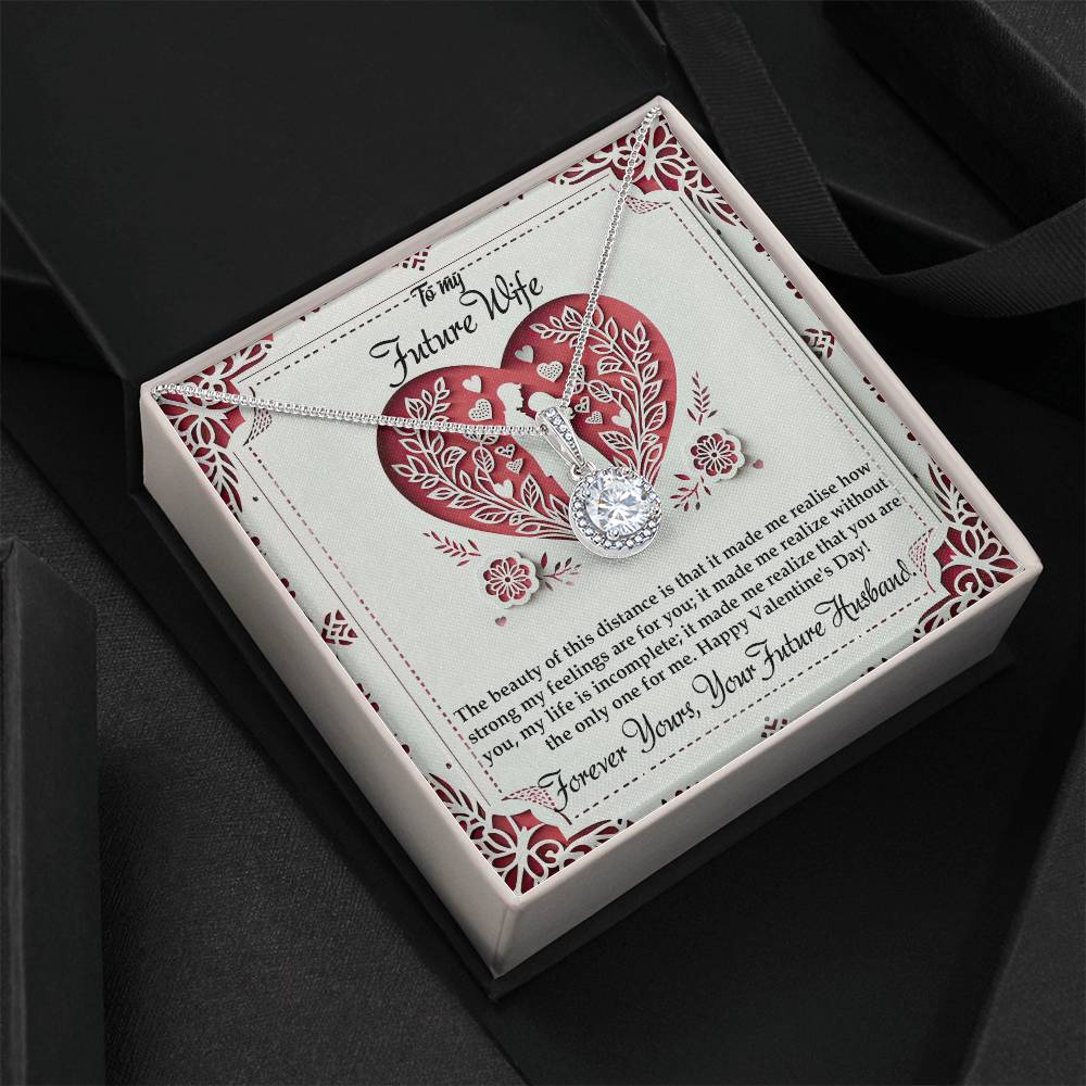 Valentine-st16d  Eternal Hope Necklace, Gift to my Future Wife with Beautiful Message Card