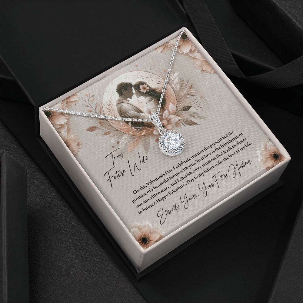 Valentine-st27d  Eternal Hope Necklace, Gift to my Future Wife with Beautiful Message Card