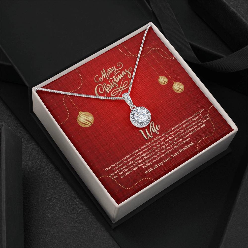 94096a Eternal Hope Necklace, Gift to My Wife with Beautiful Message Card