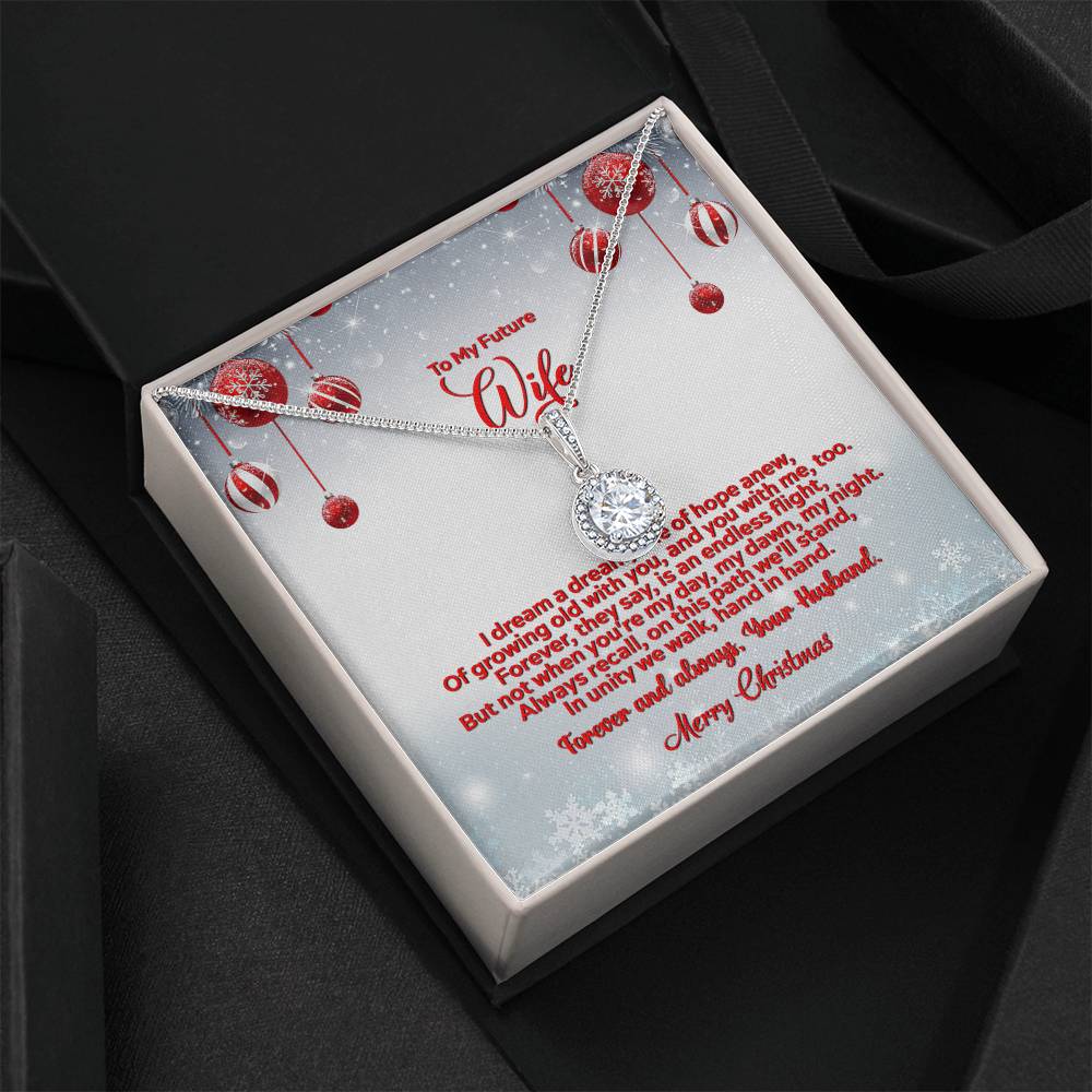 4012b Eternal Hope Necklace, Gift to My Wife with Beautiful Message Card