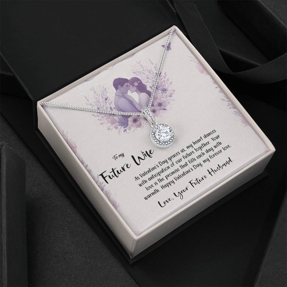 Valentine-st14d  Eternal Hope Necklace, Gift to my Future Wife with Beautiful Message Card