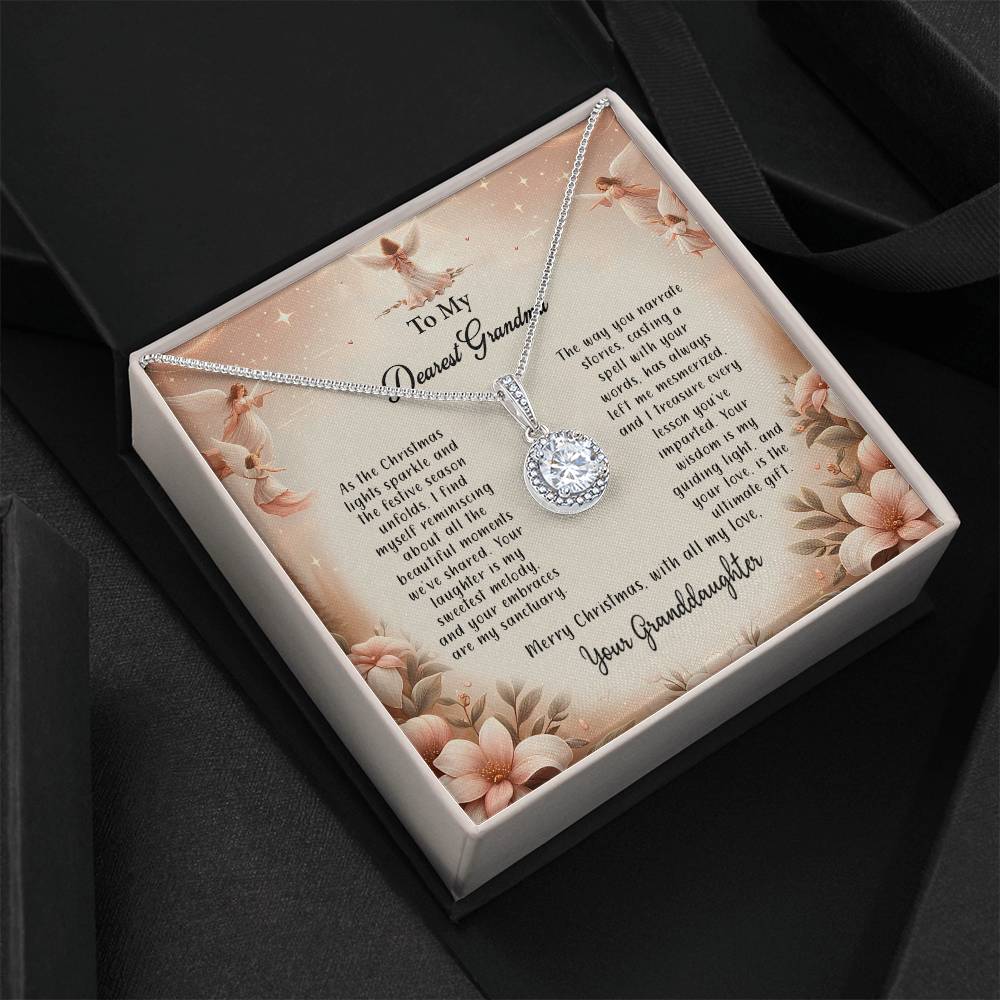 4052c Eternal Hope Necklace, Gift to my Grandma with Beautiful Message Card