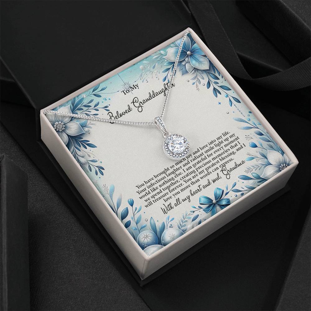 4050a Eternal Hope Necklace, Gift to my Granddaughter with Beautiful Message Card