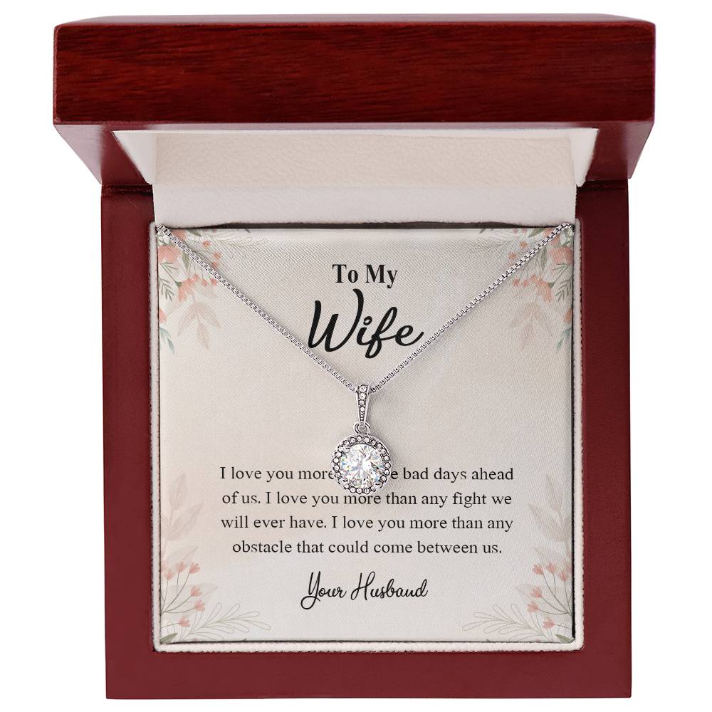 4025a Eternal Hope Necklace, Gift to My Wife with Beautiful Message Card