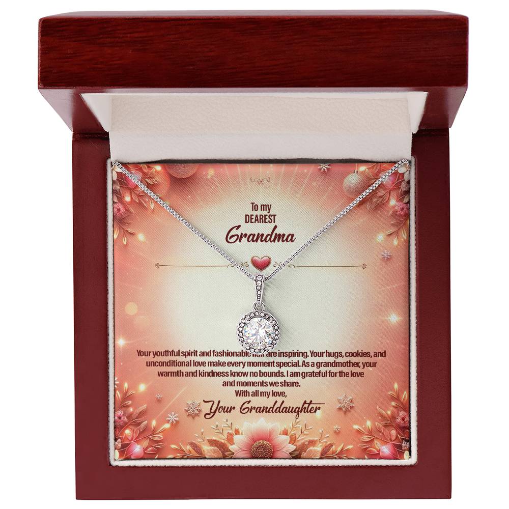 4051c Eternal Hope Necklace, Gift to my Grandma with Beautiful Message Card