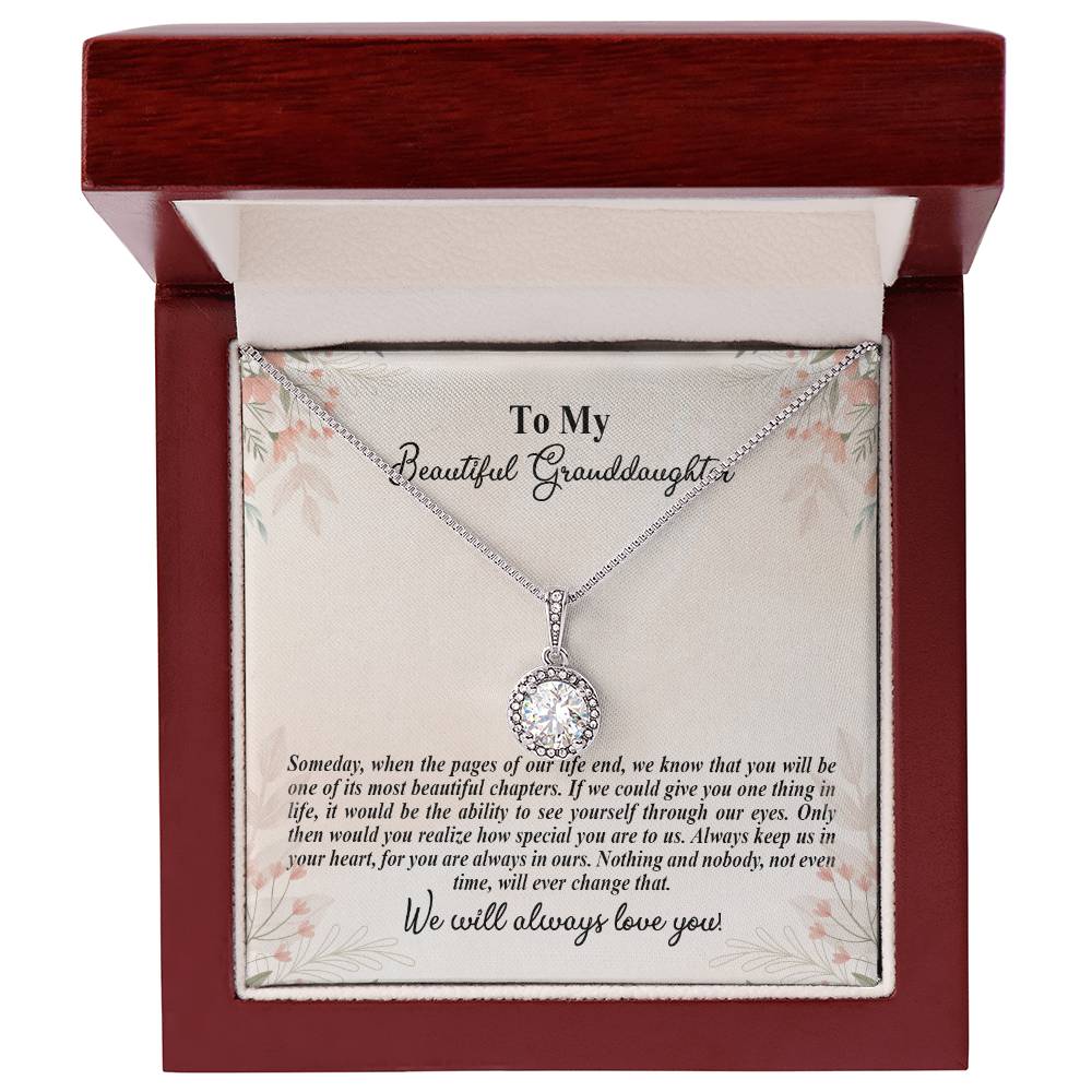 4025d Eternal Hope Necklace, Gift to my Granddaughter with Beautiful Message Card