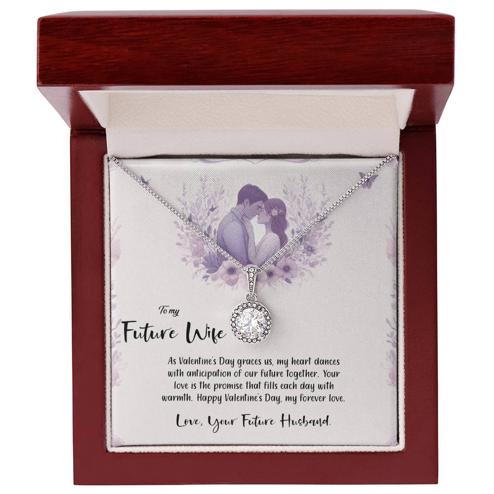 Valentine-st14d  Eternal Hope Necklace, Gift to my Future Wife with Beautiful Message Card