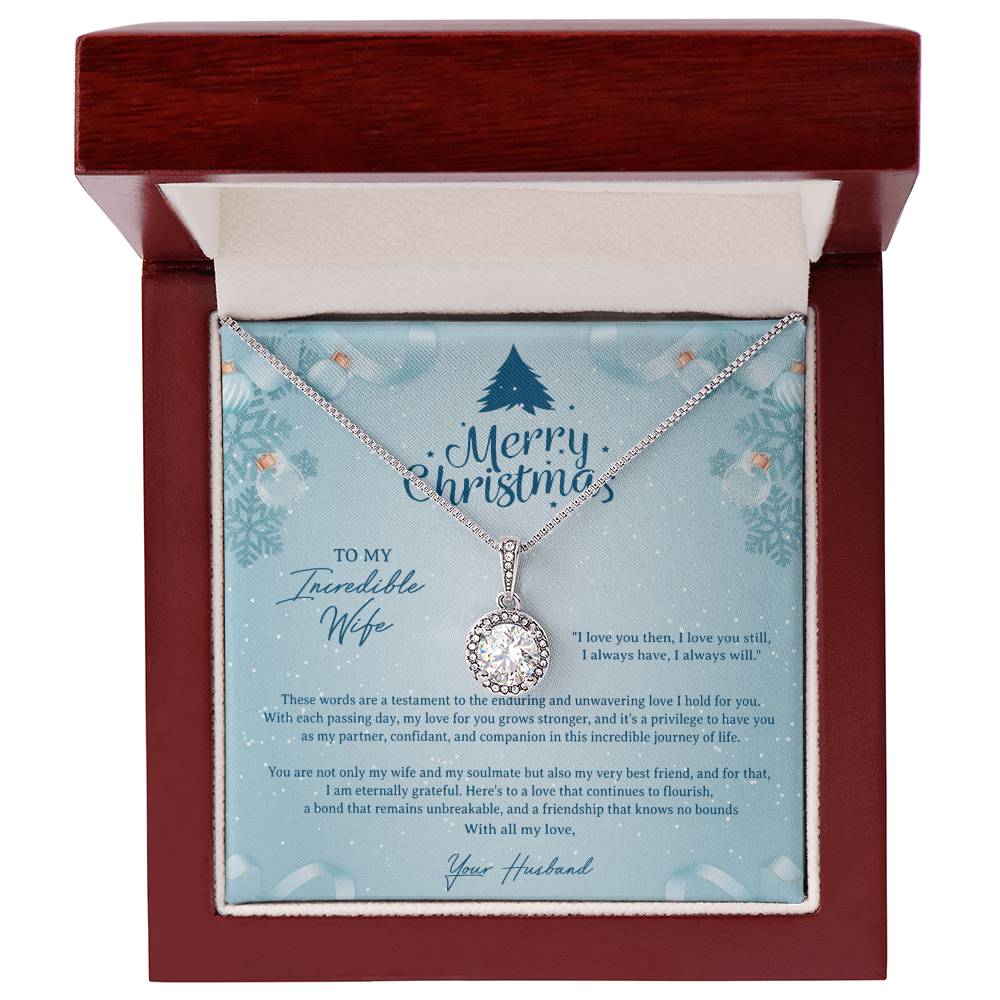 94351c Eternal Hope Necklace, Gift to My Wife with Beautiful Message Card