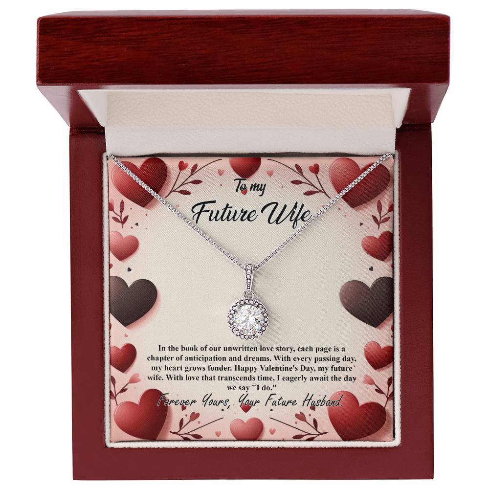 Valentine-st7d  Eternal Hope Necklace, Gift to my Future Wife with Beautiful Message Card