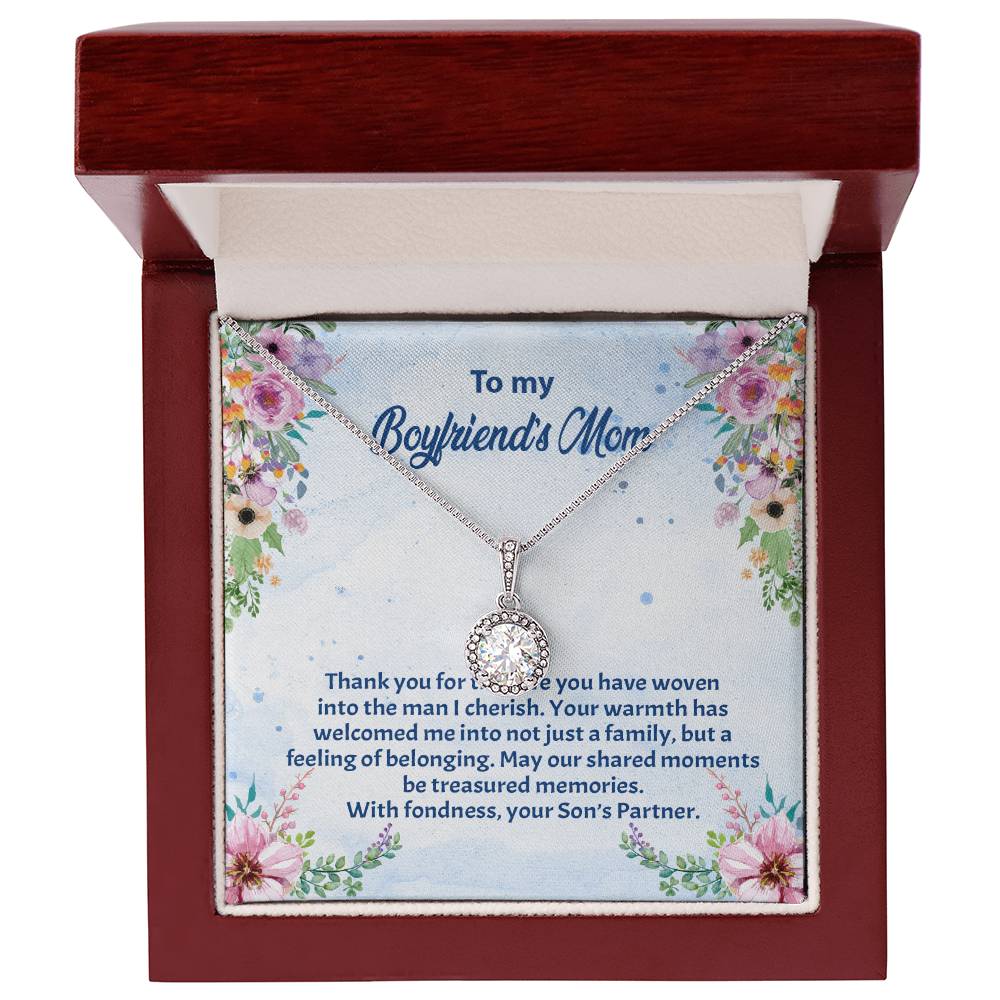 4038d Eternal Hope Necklace, Gift to my Boyfriend's Mom with Beautiful Message Card