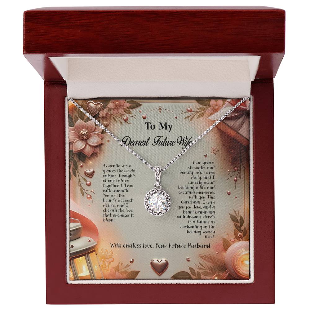 4044b Eternal Hope Necklace, Gift to my Future Wife with Beautiful Message Card