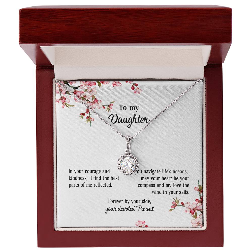 4039a Eternal Hope Necklace, Gift to my Daughter with Beautiful Message Card