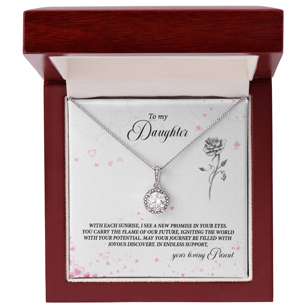 4037a Eternal Hope Necklace, Gift to my Daughter with Beautiful Message Card