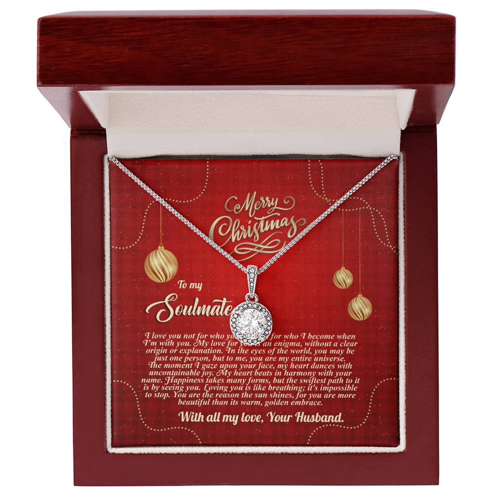 94096c Eternal Hope Necklace, Gift to My Soulmate with Beautiful Message Card