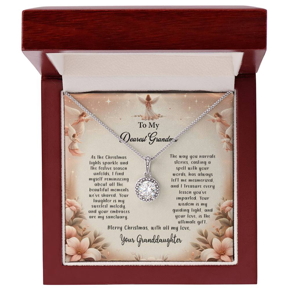 4052c Eternal Hope Necklace, Gift to my Grandma with Beautiful Message Card