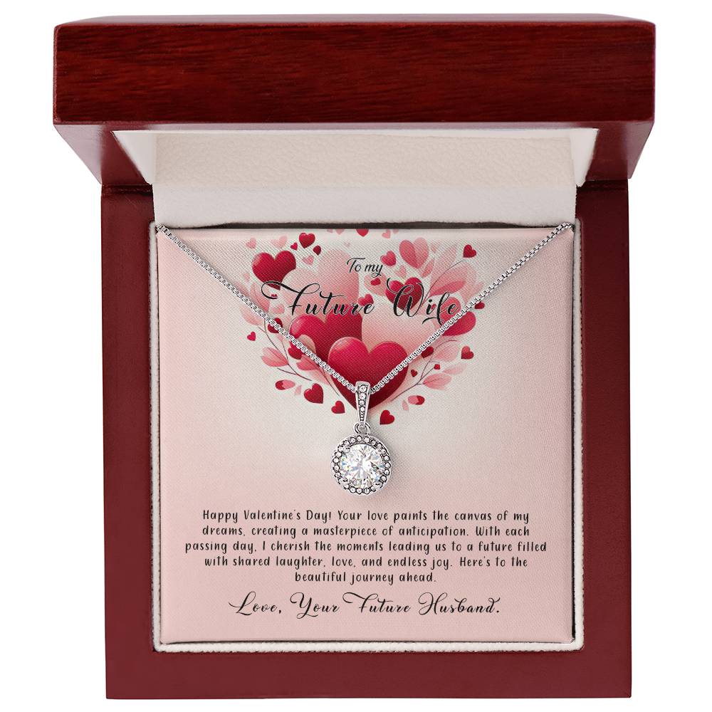 Valentine-st8d  Eternal Hope Necklace, Gift to my Future Wife with Beautiful Message Card