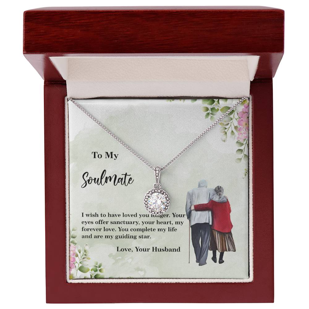 4028c Eternal Hope Necklace, Gift to My Soulmate with Beautiful Message Card